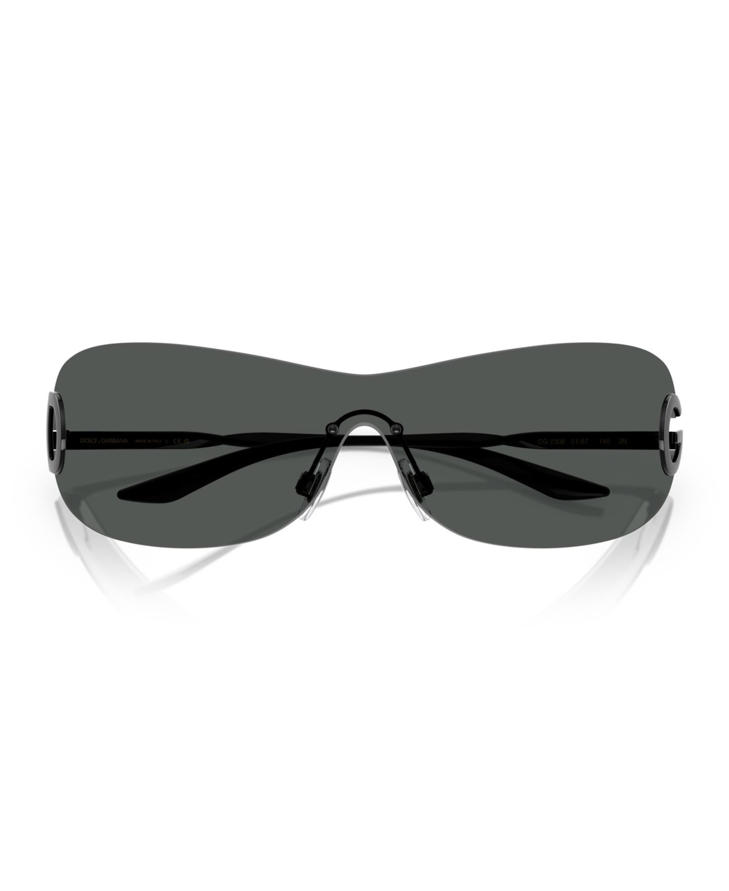 Солнцезащитные очки Dolce&Gabbana Unisex Sunglasses, DG2308, цвет: Чёрный — фото 4