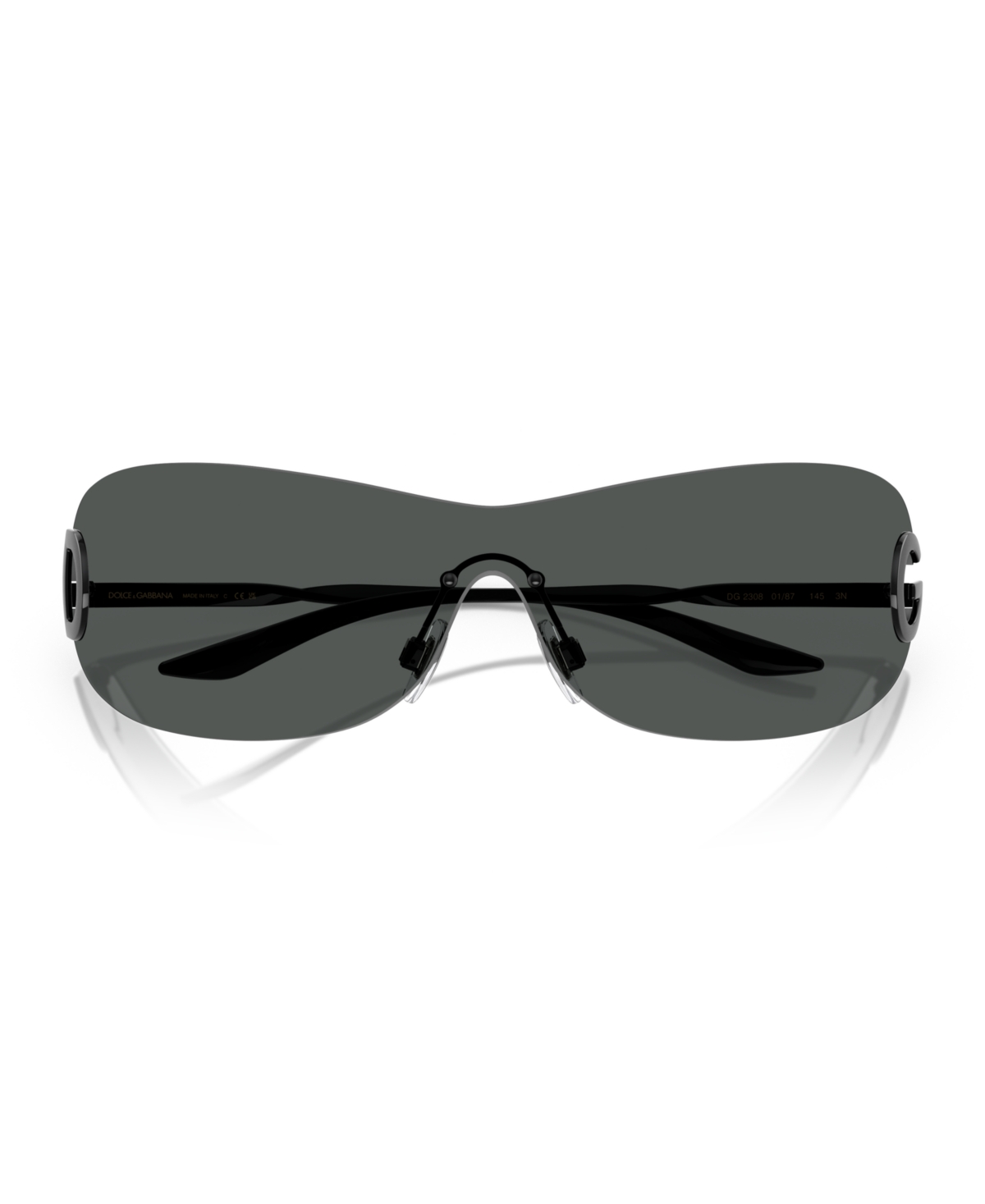 Dolce & Gabbana Unisex Sunglasses Dg2308 In Black