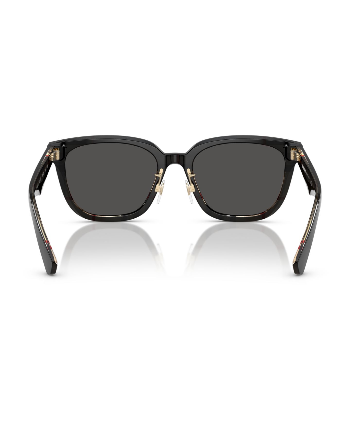 Женские солнцезащитные очки Burberry Sunglasses BE4446D, цвет: Чёрный клетчатый — фото 4