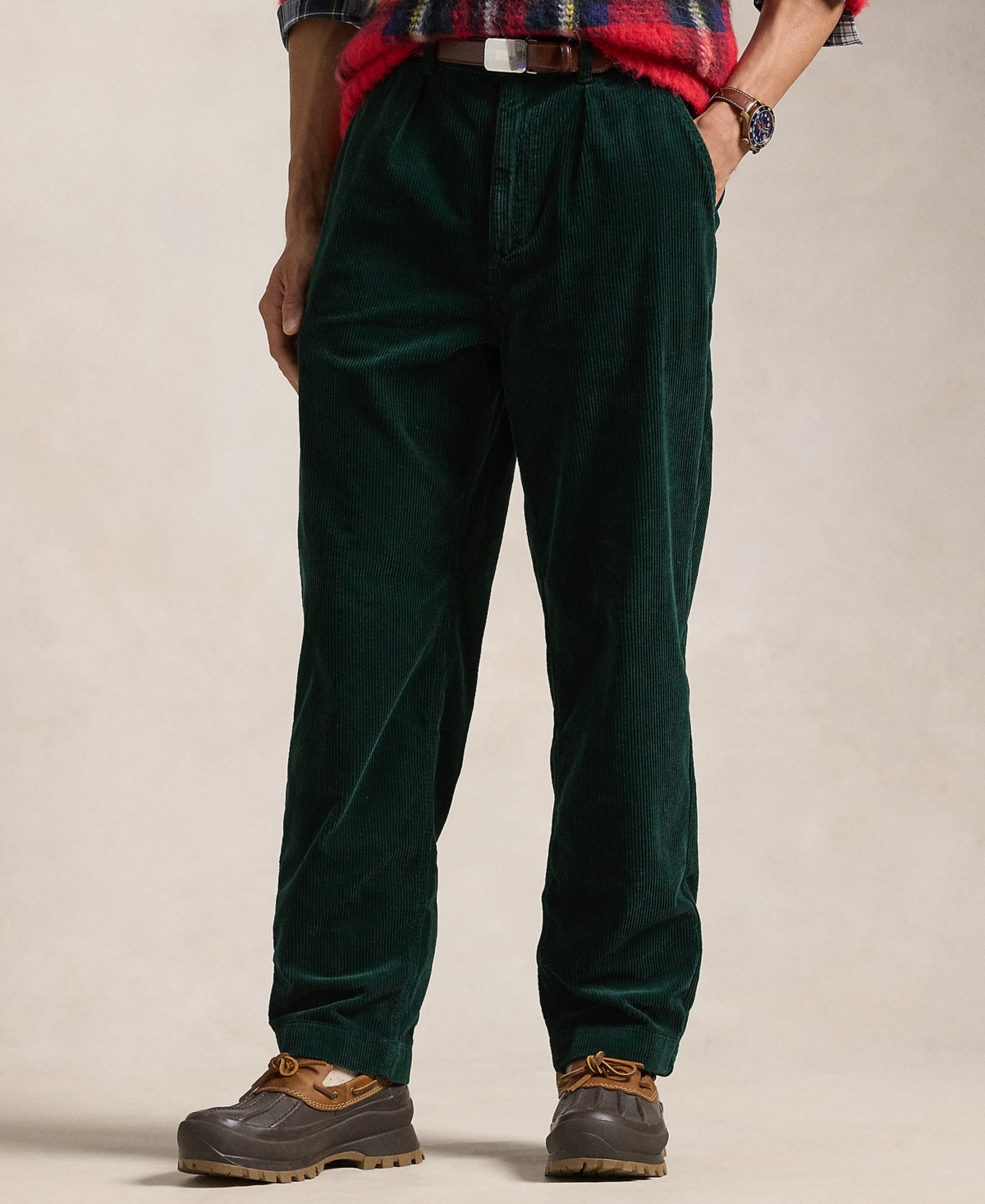 Polo Ralph Lauren Men's Classic-Fit Pleated Corduroy Pants