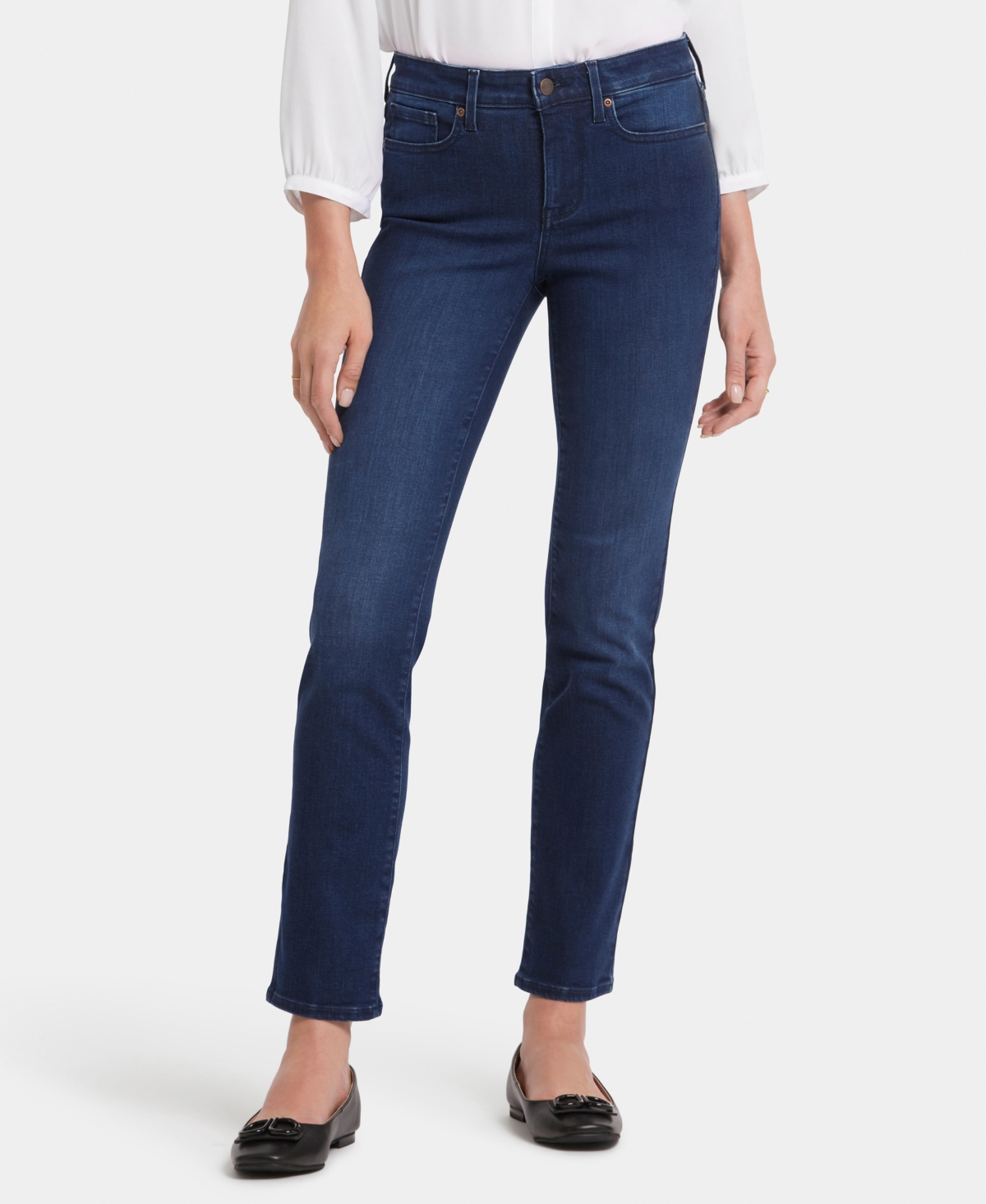 Nydj High-rise Slim Bootcut Ankle Jean In Prospect