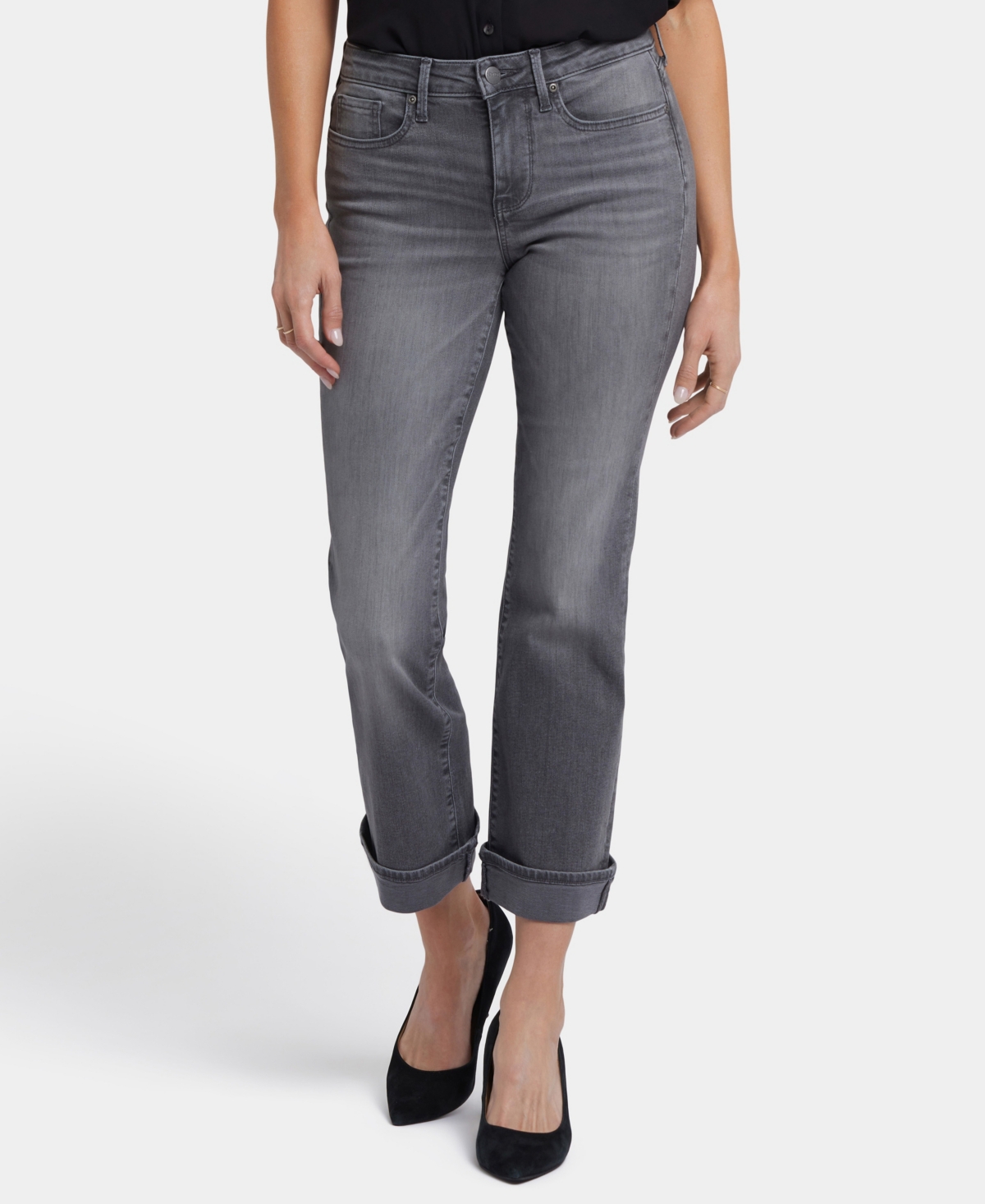 Women's Barbara Bootcut Ankle Jeans - Harbor Gray