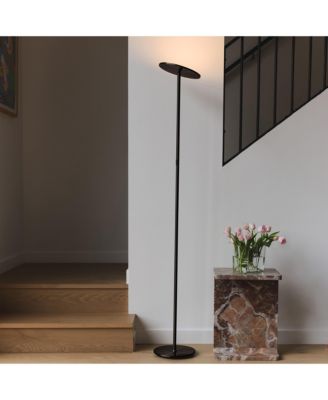 Sky 63" Super Bright LED Torchiere Modern Floor Lamp with Adjustable Head