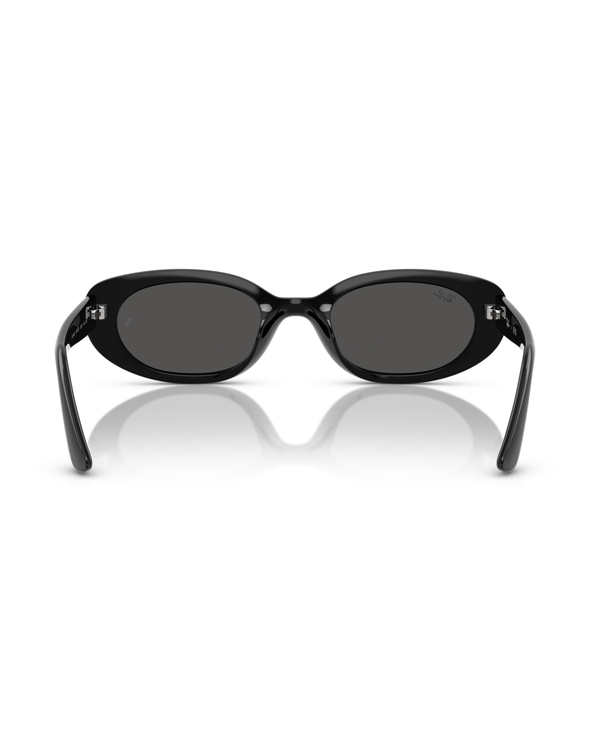 Ray Ban Rb4441d Rectangle Plastic Sunglasses In Opal Beige