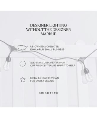 Ambience Pro 24 ft. Indoor/Outdoor LED Weatherproof 2-Watt String Lights with Warm White Hue