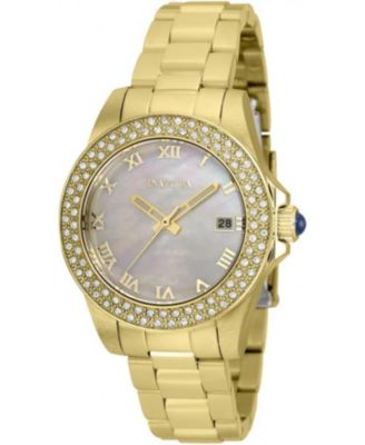 Women's 36073 Angel Quartz 3 Hand White Dial Watch