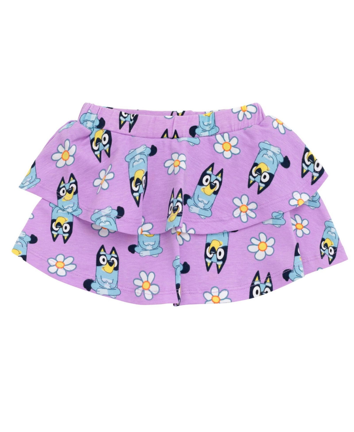Bluey Girls Floral 2 Pack Skorts to -/ blue