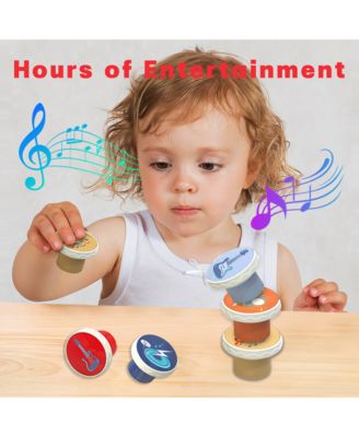 Rock Octopus, Interactive Musical Toys for Toddlers - Blue