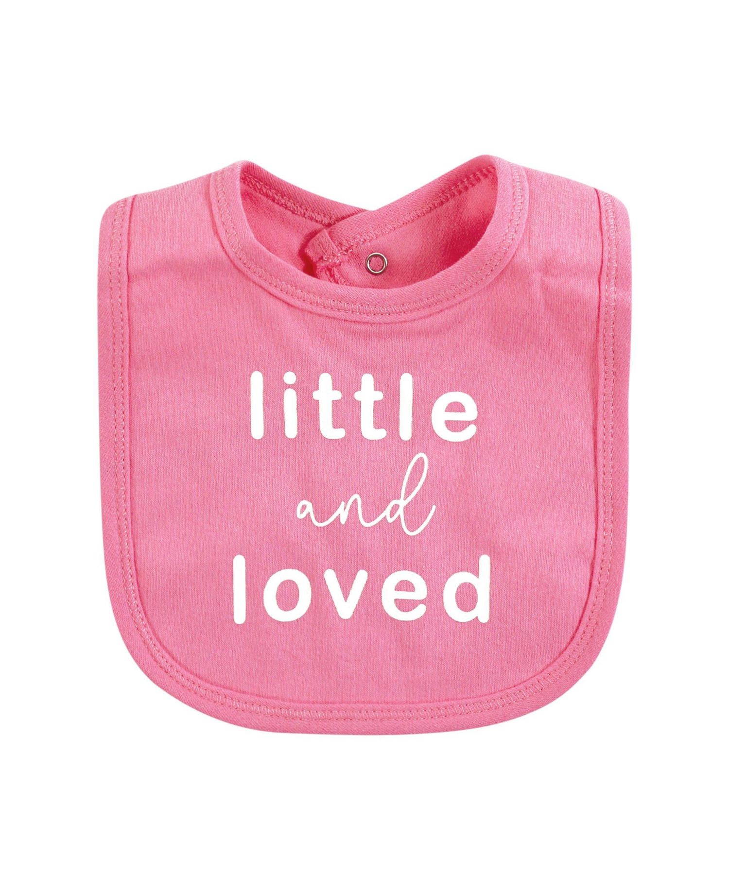 Girls Natural Cotton Bibs