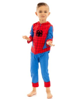 Baby Boys Spider-Verse Spider-Man Venom Iron Man Zip Up Cosplay Coverall