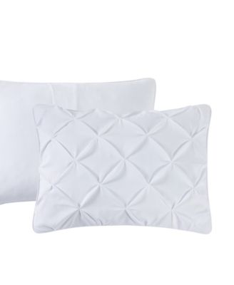 CLOSEOUT! Pintucked 3-pc. Comforter Set, King