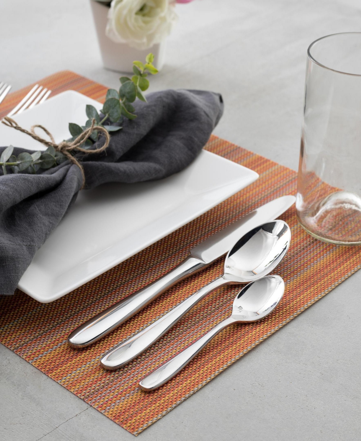 Fortessa Grand City 40-pc. Flatware Set, Service For 8 In Stainless Steel