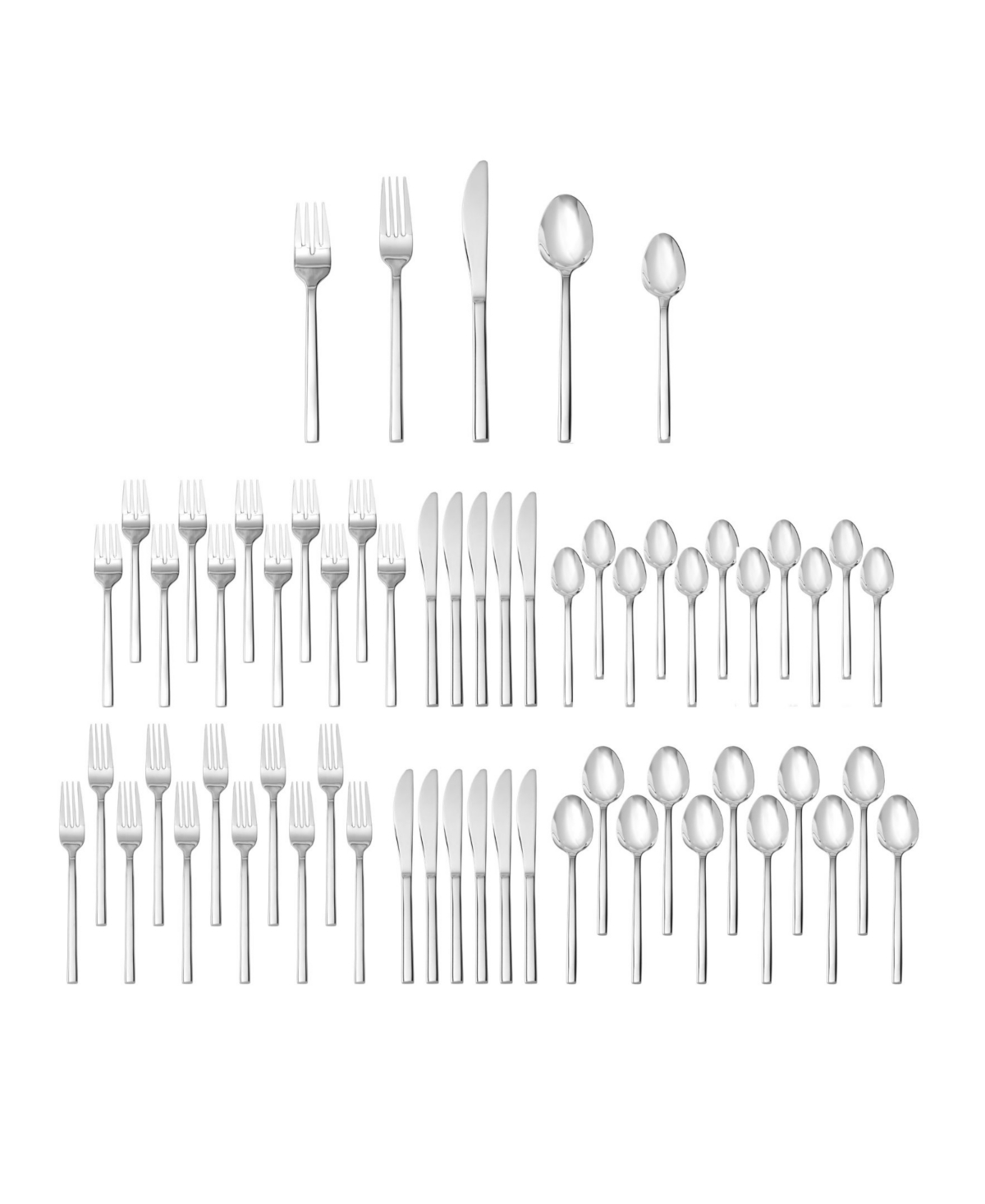 Fortessa Orson 20-piece Flatware Set In Stainless Steel