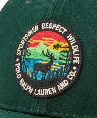 Polo Ralph Lauren Men's Logo-Patch Twill Trucker Cap
