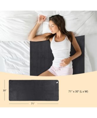 Electric Heated Mattress Pad with 5 Heating Levels and Overheat Protection