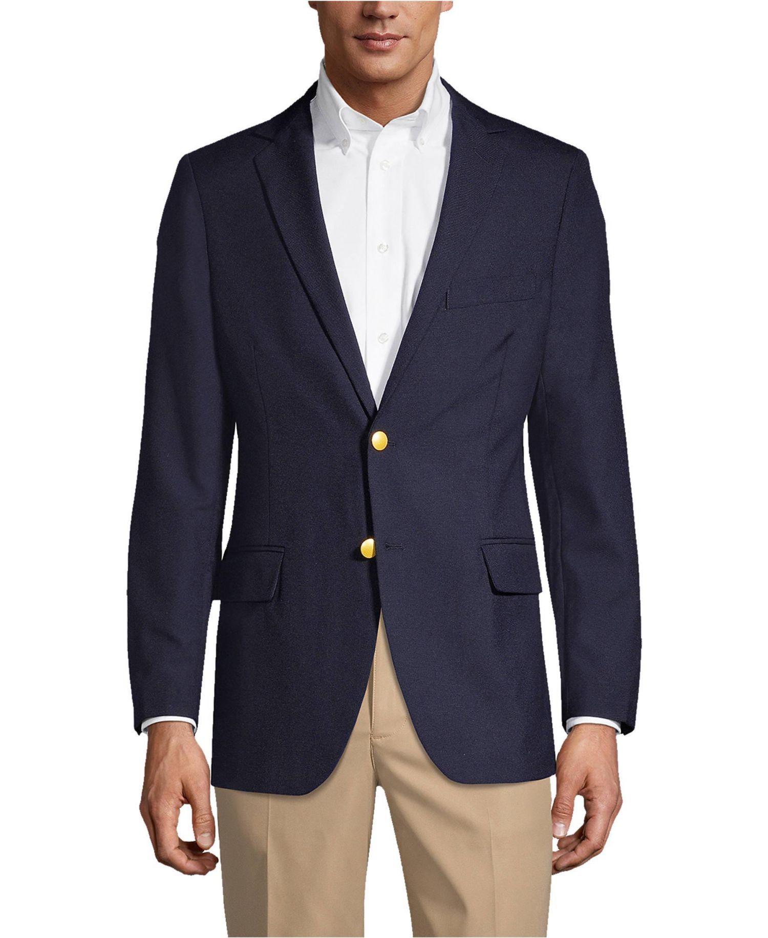 School Uniform Men's Tailored Fit Hopsack Blazer