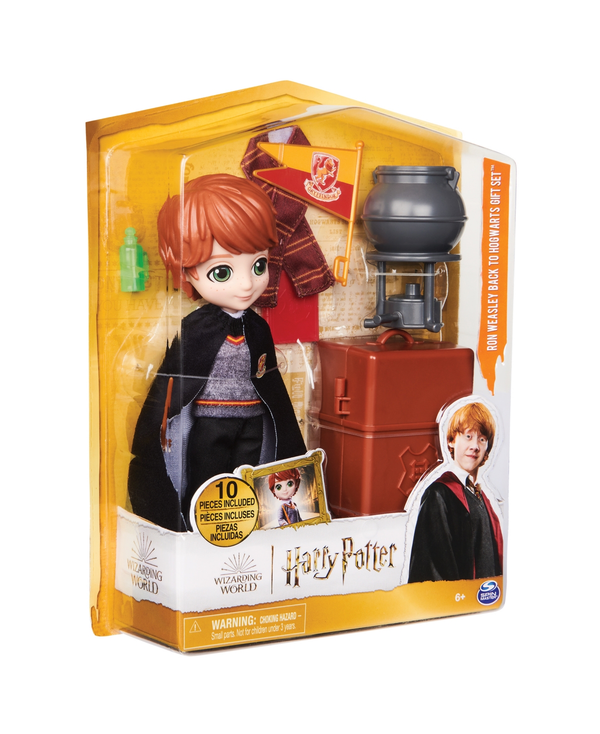 Wizarding World Ron Giftset Collectible Doll, 8 Inches In Multi Color