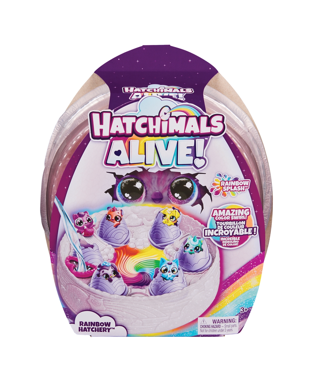 Hatchimals Alive Rainbow Hatchery Toy Figures In Multi Color