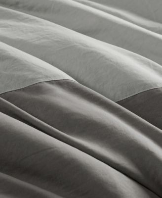 Miro Soft Washed Color Block 2-Pc. Comforter Set, Twin/Twin XL