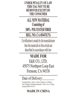 Phoebe Diamond Quilted Ruffle Edge 3-Pc. Comforter Set, King/California King