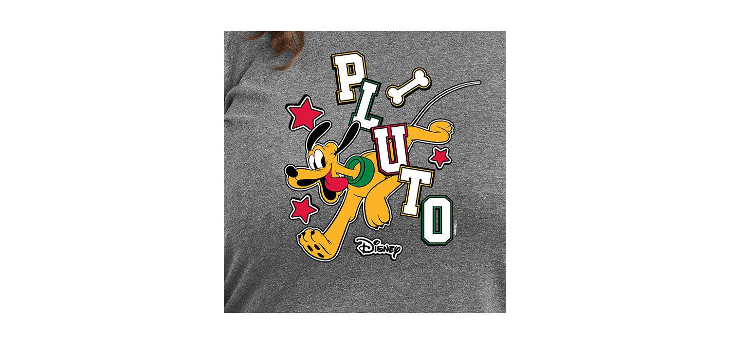 Plus Size Disney Pluto Graphic T-shirt
