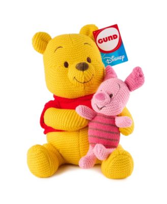 Plush Knit Pooh Piglet Plush, 10 Inches