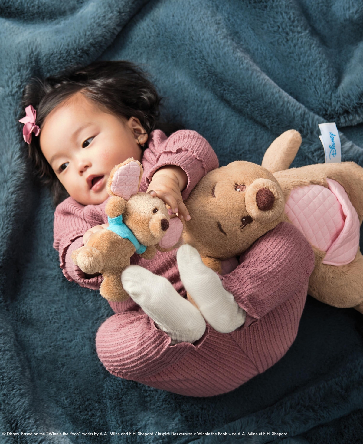 Gund Disney Official Kanga And Roo Oh So Snuggly Plush In Multi Color