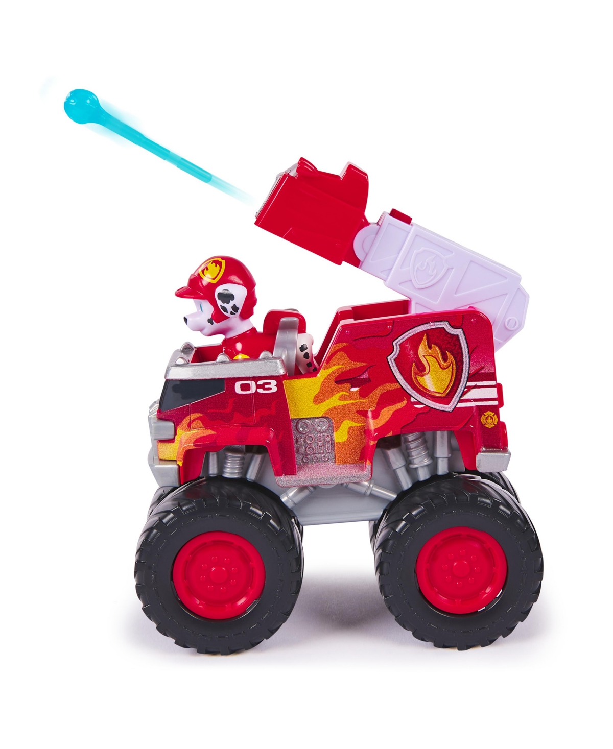 Paw Patrol Rescue Wheels Marshall's Firetruck Toy Truck In Multi Color