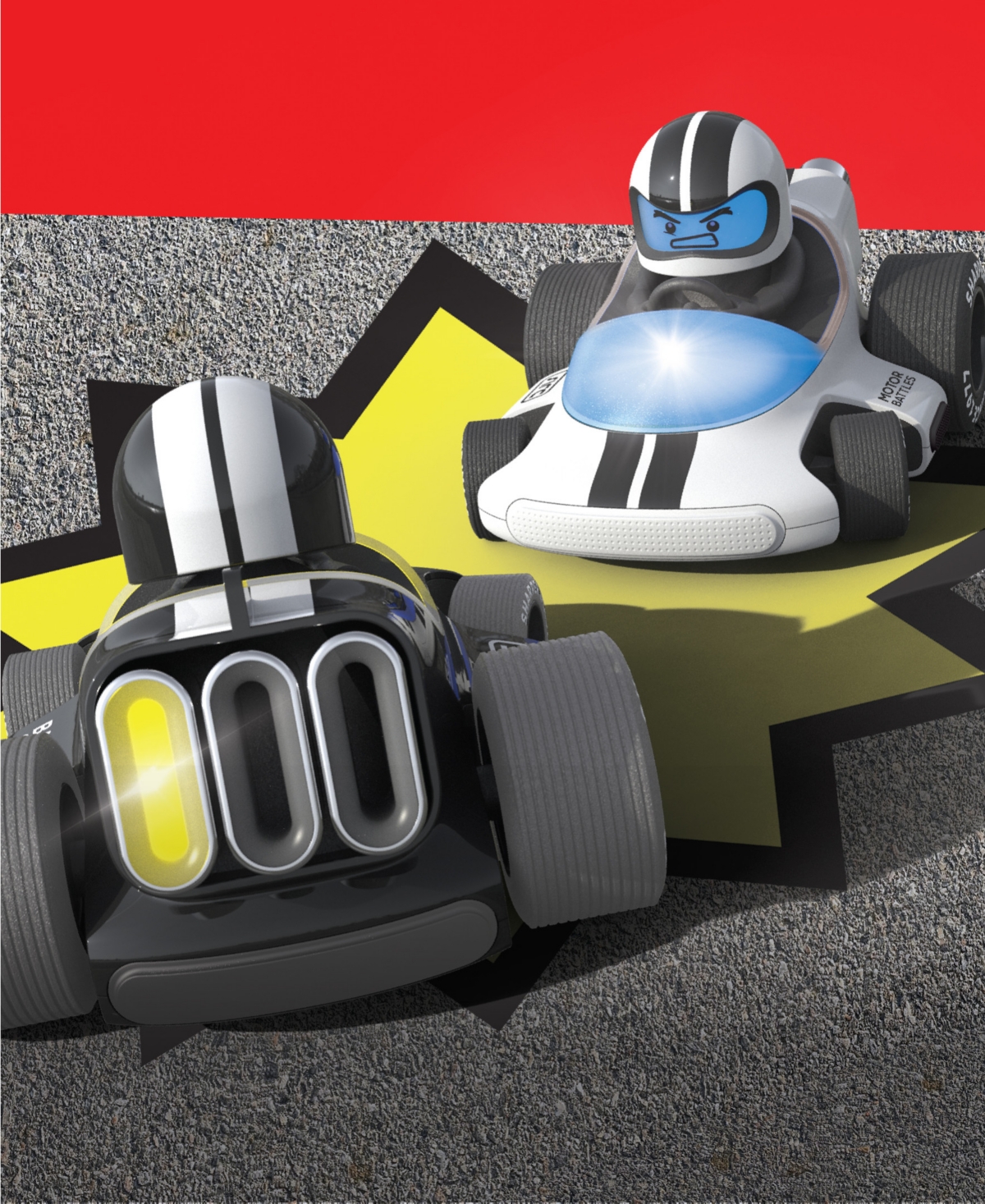 Sharper Image Motor Battles, Remote Control Team Battle Racers In No Color