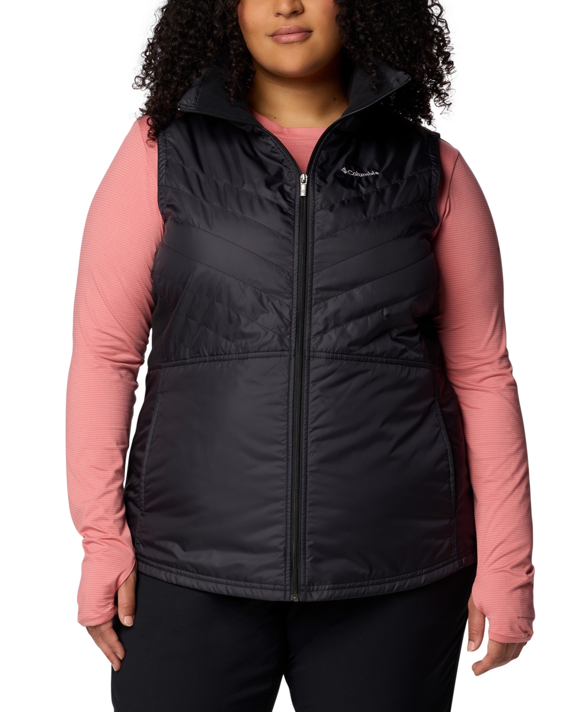 Plus Size Mix It Around Vest Iii - Black