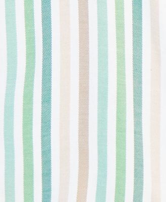 Plus Size Striped Roll-Tab Shirt