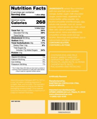 Holiday Genovese Orange Chocolate Panettone, 26.46oz