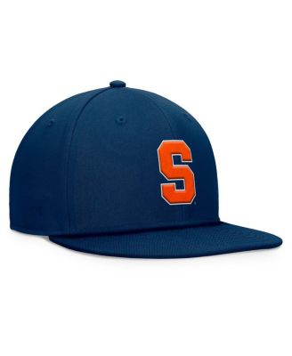 Men's Navy Syracuse Orange Fundamental Snapback Hat