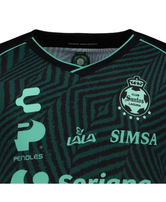 Men's Green Santos Laguna 2024/25 Away Authentic Jersey