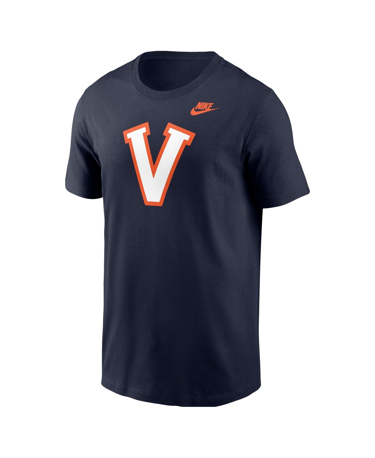 Nike Men's Navy Virginia Cavaliers Vintage Core T-shirt In Navy