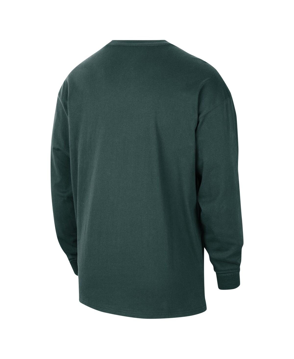 Nike Men's Green Michigan State Spartans Heritage Max90 Long Sleeve T-shirt In Green