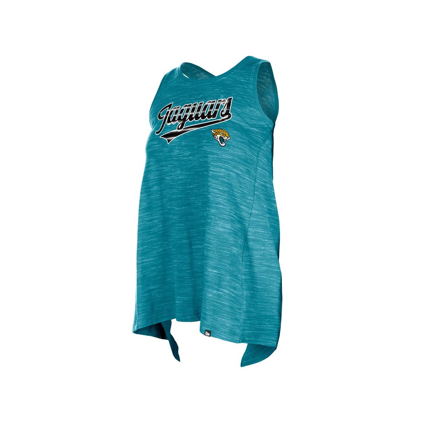 Women's Teal Jacksonville Jaguars Space Dye Active Tank Top
