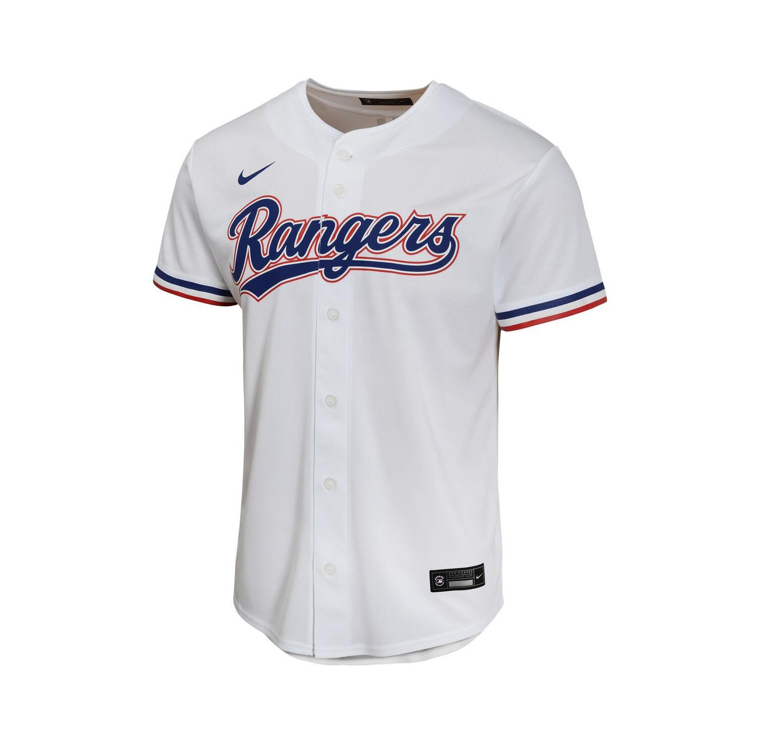Big Boys and Girls Jacob deGrom White Texas Rangers Home Game Player Jersey