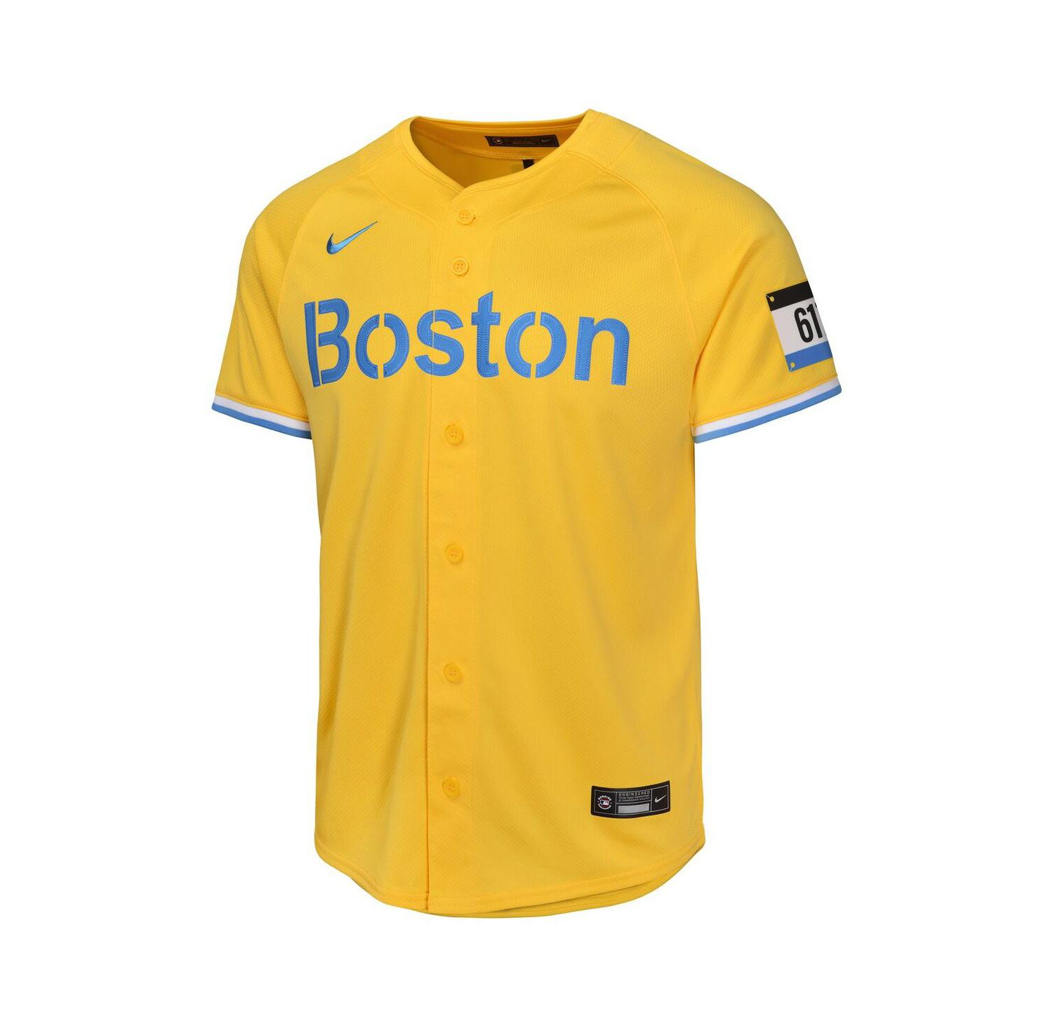 Big Boys and Girls David Ortiz Gold Boston Red Sox City Connect Limited Player Jersey
