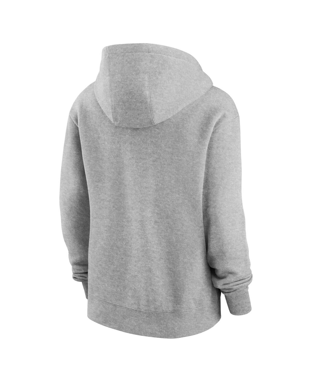 Nike Chicago Bears Club  Women's Nfl Pullover Hoodie In Heather Gray