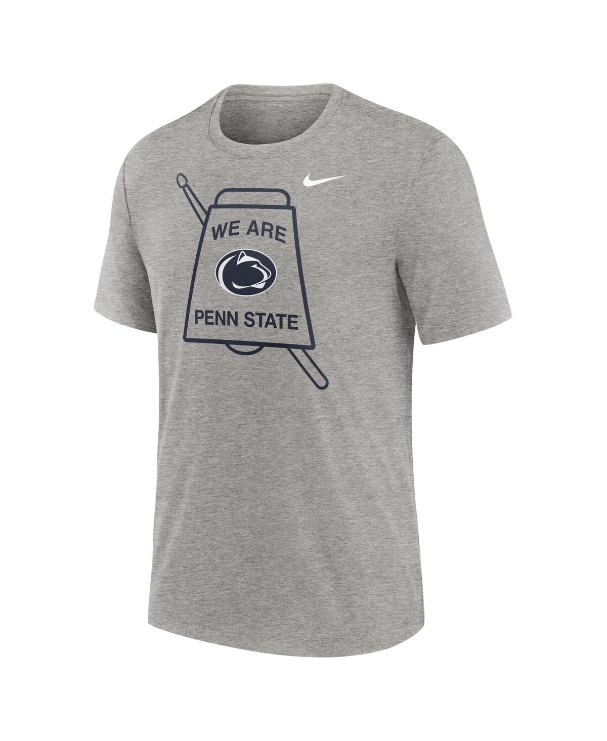 Nike Men'sPenn State Nittany Lions Local Campus Time Honored Tradition Tri-Blend T-Shirt - Heather Gray