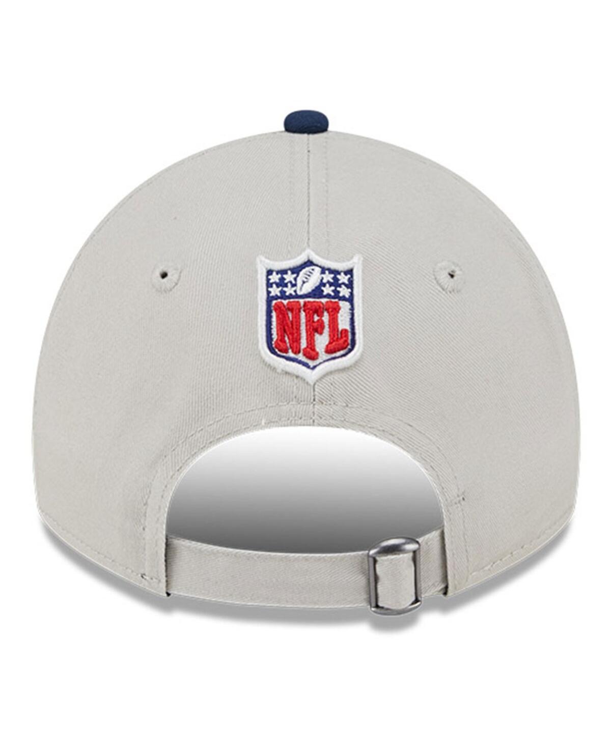 New Era Women's Stone/navy Dallas Cowboys 2024 Nfl Sideline Historic 9twenty Adjustable Hat In Stone,navy
