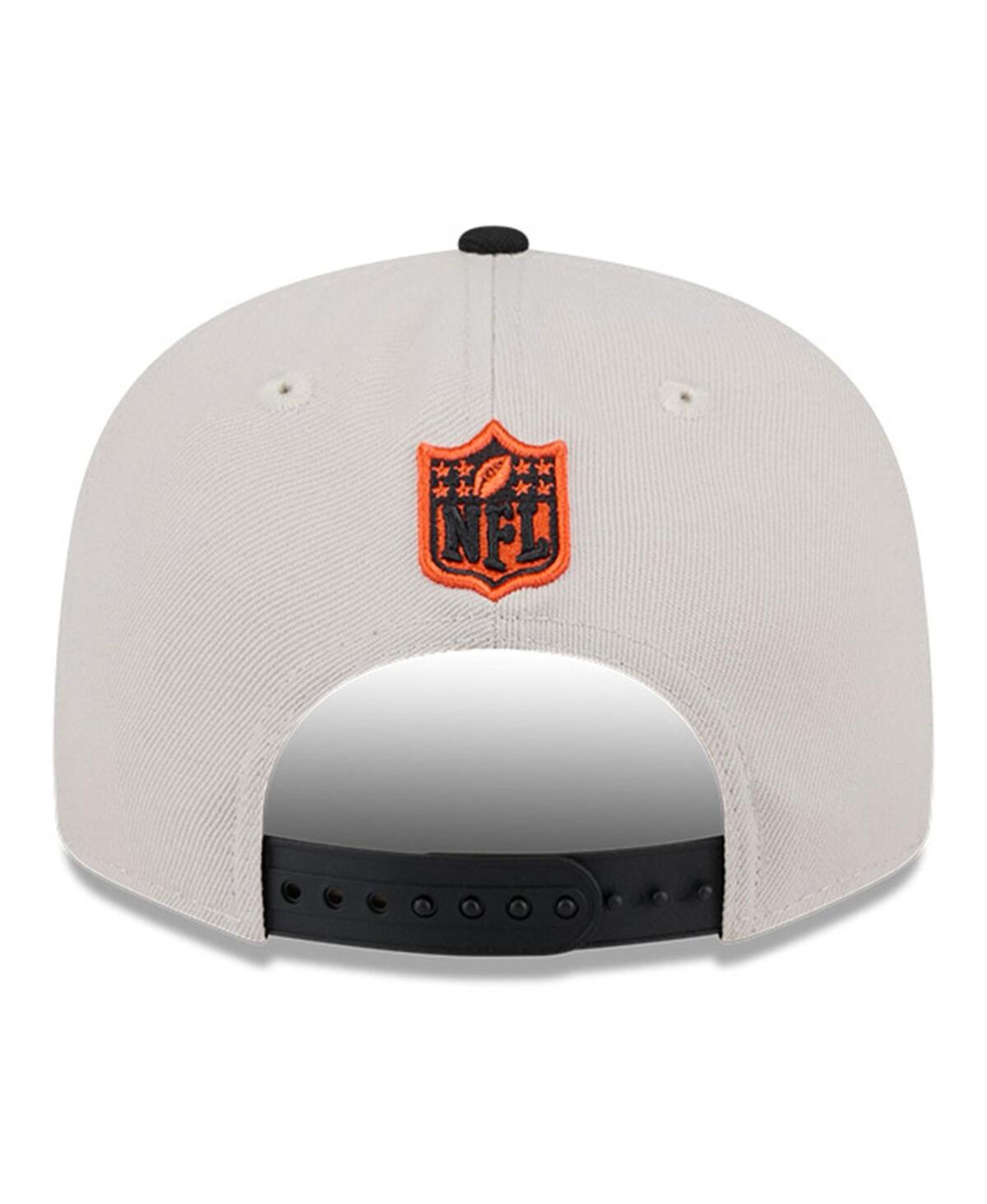 Shop New Era Men's Stone/black Cincinnati Bengals 2024 Sideline Historic 9fifty Snapback Hat In Stone,black