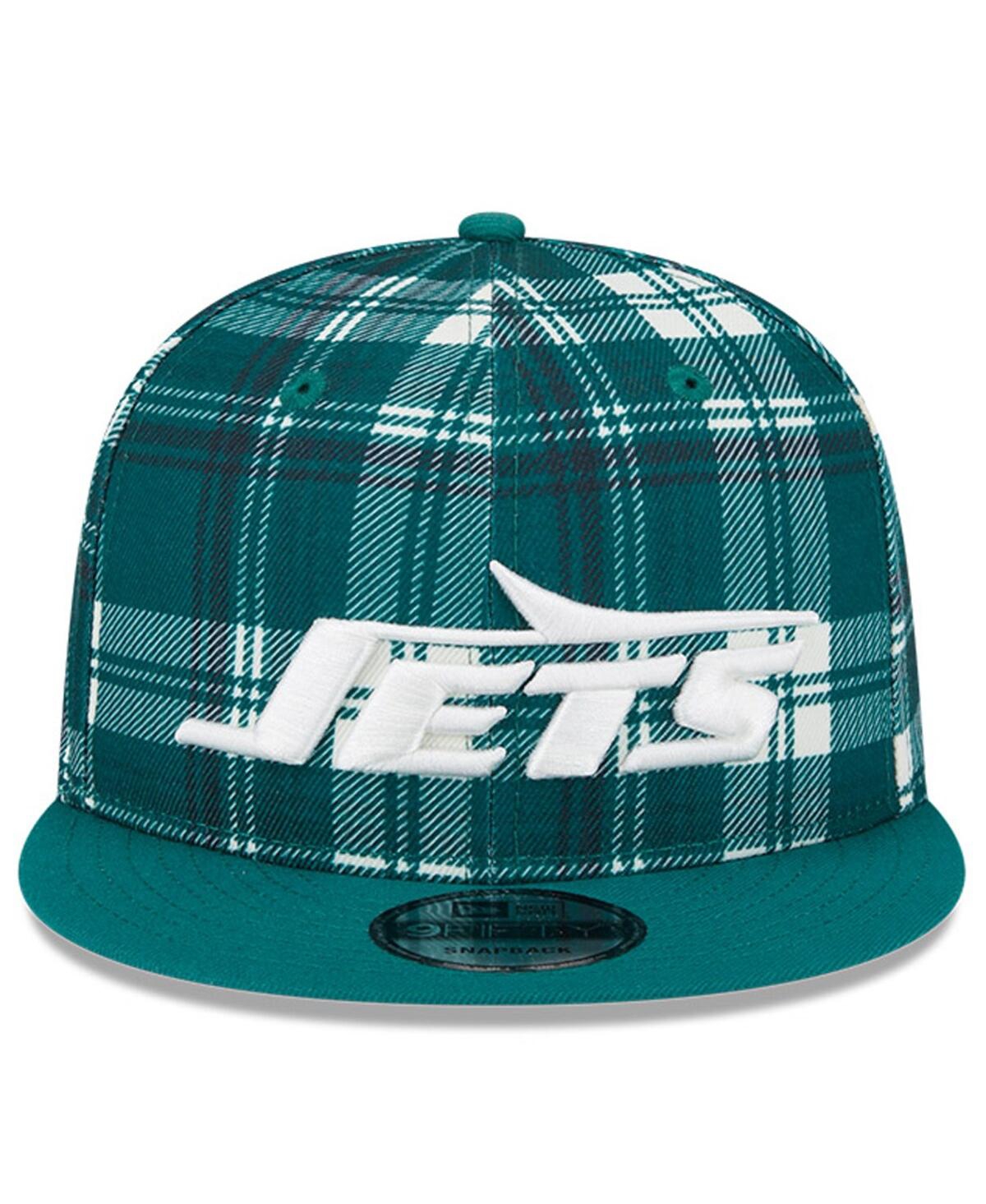 New Era Men's Green New York Jets 2024 Sideline Statement 9fifty Snapback Hat In Green