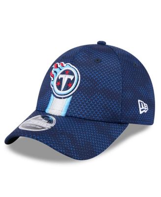 Men's Navy Tennessee Titans 2024 Sideline 9FORTY Stretch-Snap Hat