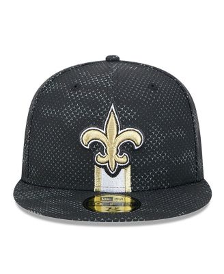 Men's Black New Orleans Saints 2024 Sideline 59FIFTY Fitted Hat