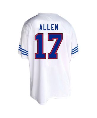 Women's Josh Allen White Buffalo Bills Plus Size Fashion Jersey