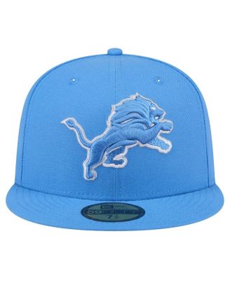 Men's Blue Detroit Lions Omaha 59FIFTY Fitted Hat