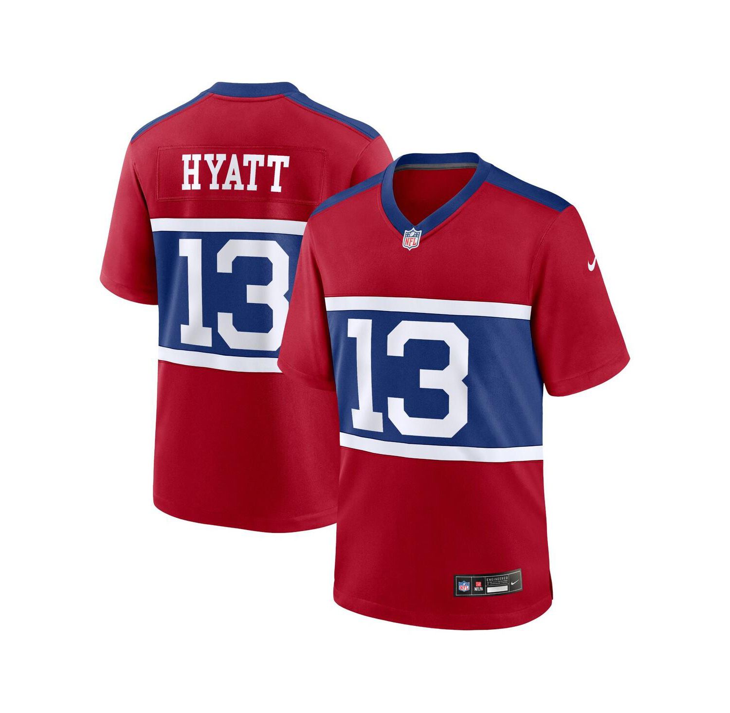 Big Boys and Girls Jalin Hyatt Century Red New York Giants Alternate Player Game Jersey