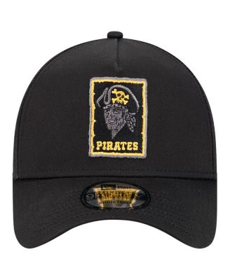 Men's Black Pittsburgh Pirates Tonal Pop 9FORTY A-Frame Adjustable Hat